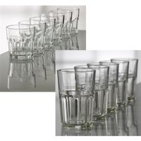 Glas ATELIER 12Stk Gläser 6x28cl+6x36cl