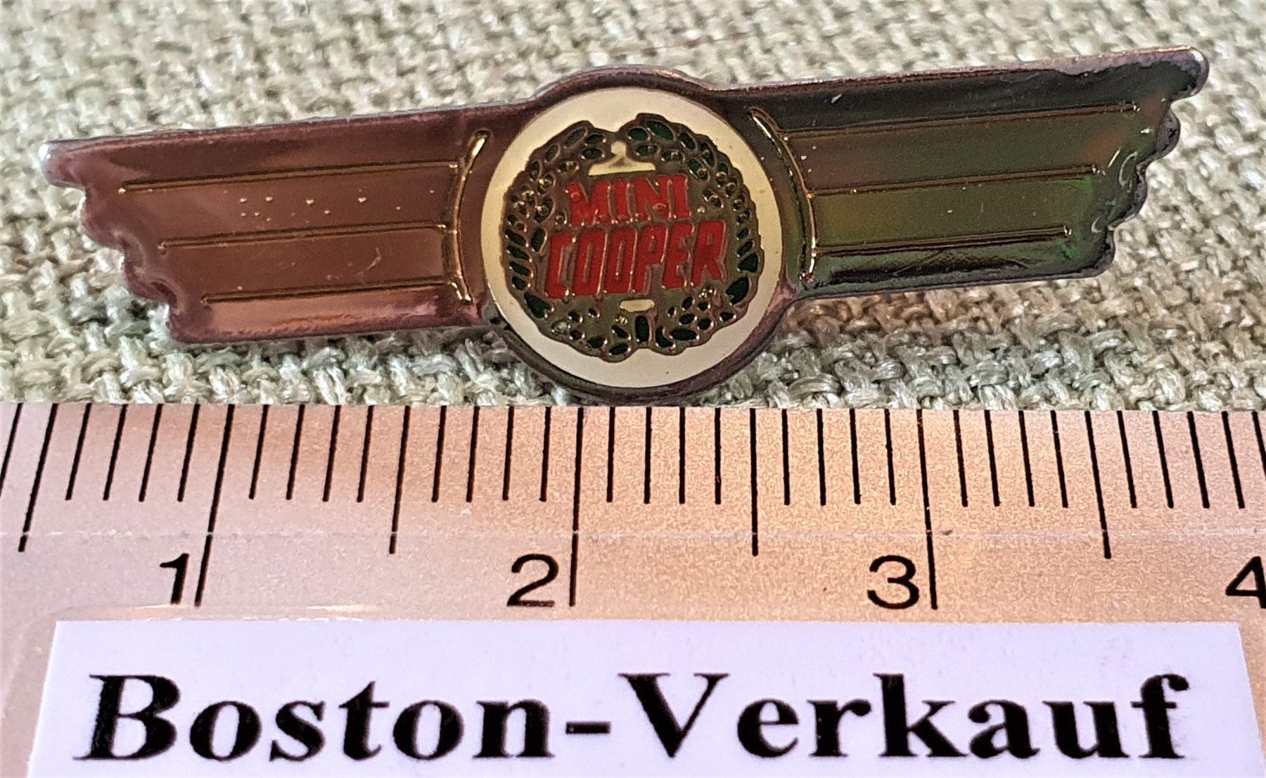 Mini Placchette & Badge: B509 - Pin Logo Emblem Mini Cooper – Usato da Reinach BL venduto da Boston-Verkauf 2