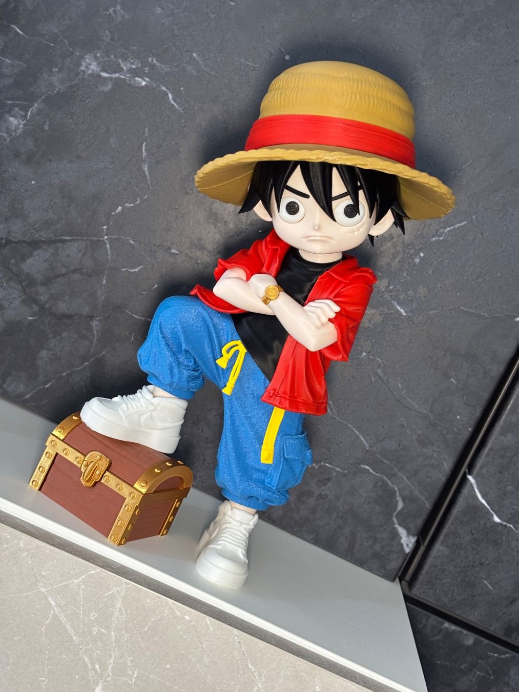 Statuette: Figure Statua Monkey D. Luffy One Piece 31cm Urban – Usato da Chiasso venduto da cra_q5rf 4