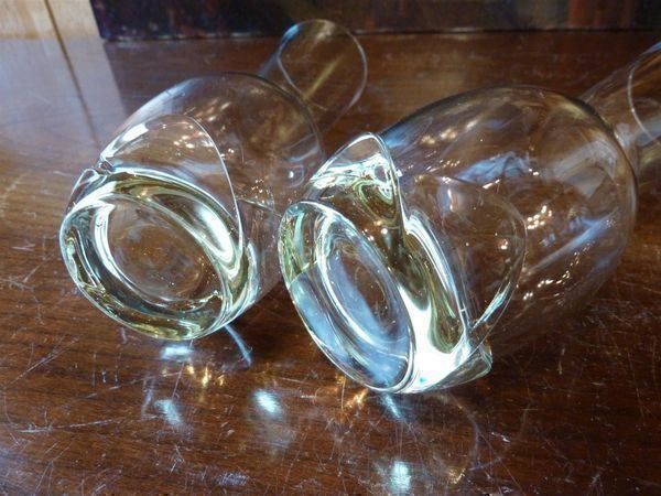 Vasen & Gefässe: 2 Antike Glas Vasen – Gebraucht aus Bure von 1319 4