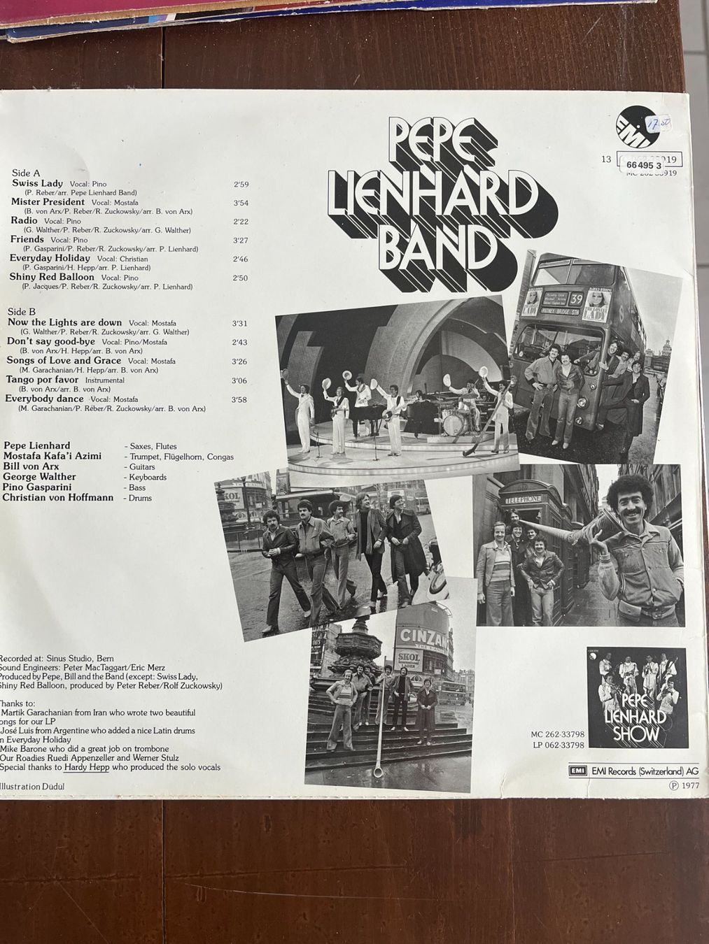 Schallplatten: LP.  Swiss Lady Pepe Lienhard – Gebraucht aus Dintikon von Redgar58 1