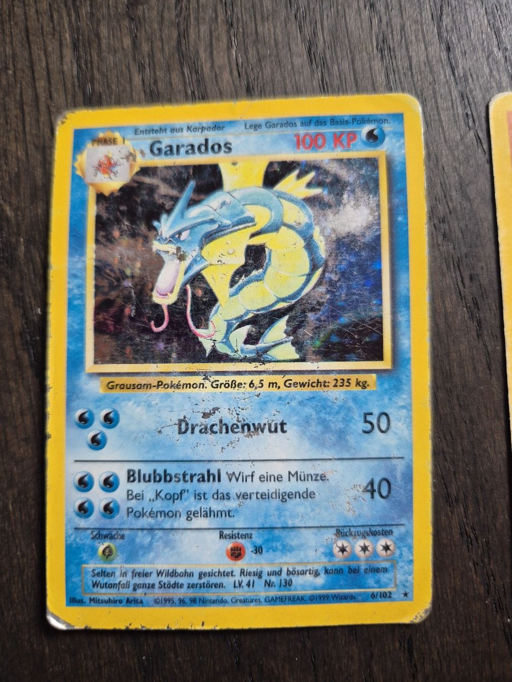 Pokémon Carte collezionabili: Pokemon - Basis Garados holo – Usato da Subingen venduto da mattkum 1