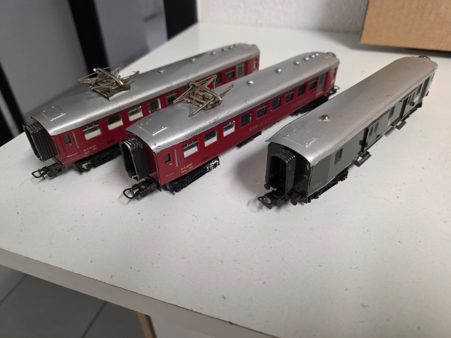 Märklin Modelleisenbahnen: Märklin 3 voitures CFF dès 1.-fr – Gebraucht aus bassecourt von Paolo101 1