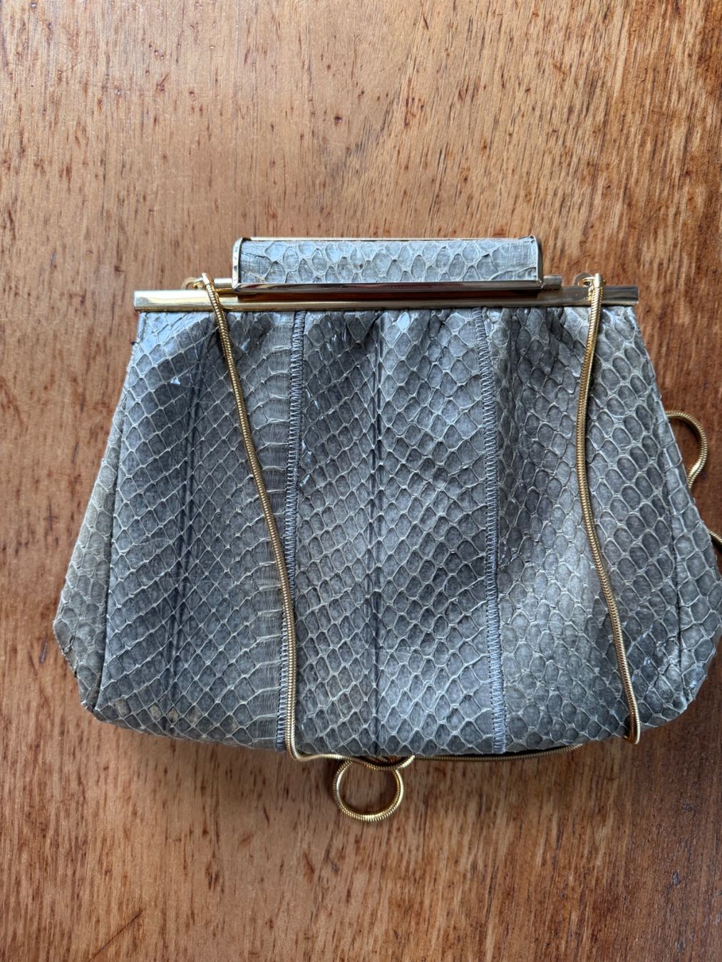Borse da donna: Vintage-Tasche aus Pythonleder in exzellenter Qualität – Usato da Häuslenen venduto da jur_t65b 1