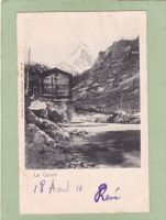 Le Cervin Matterhorn 1910