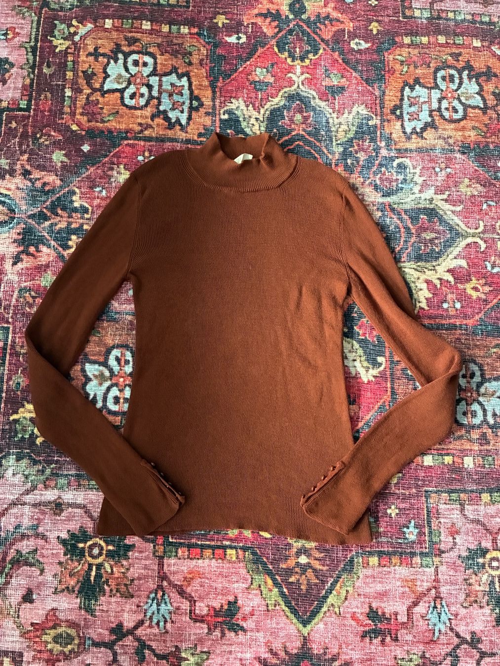 Sezane Maglioni & Felpe: Sezane Simon Jumper Sweater Caramel Cotton Wool Pulli – Usato da Münchenstein venduto da B771 5