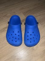 Crocs Clogs blau Grösse J1 (32/33)