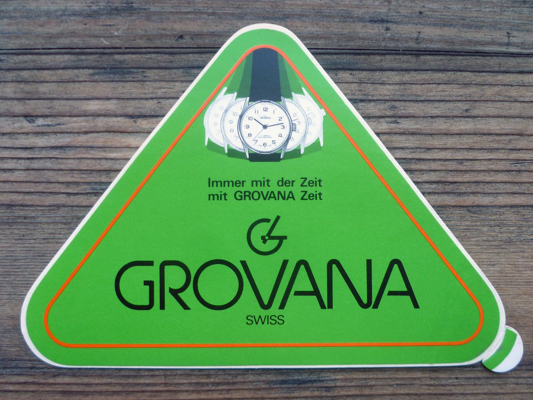 Sticker: Grovana Uhren Aufkleber – Nuovo (secondo la descrizione) da Aarau venduto da Rdodger
