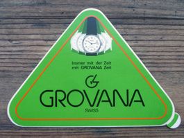 Grovana Uhren Aufkleber
