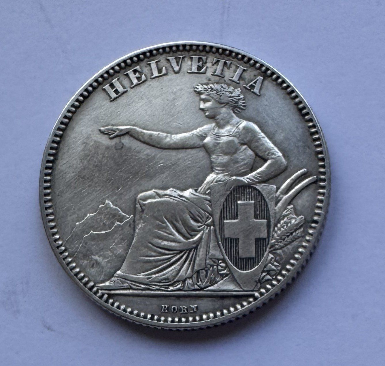 Tutti le monete: 1860 2 Franken -unz – Usato da Kirchberg SG venduto da Zenhad69 1