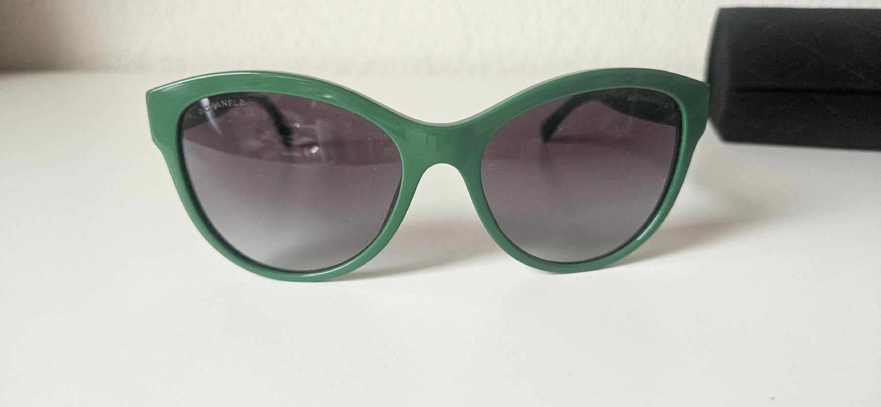 Chanel Brillen & Gläser: Sonnenbrille CHANEL  Damen Grün – Neu und originalverpackt aus Subingen von BlueAngel25 1
