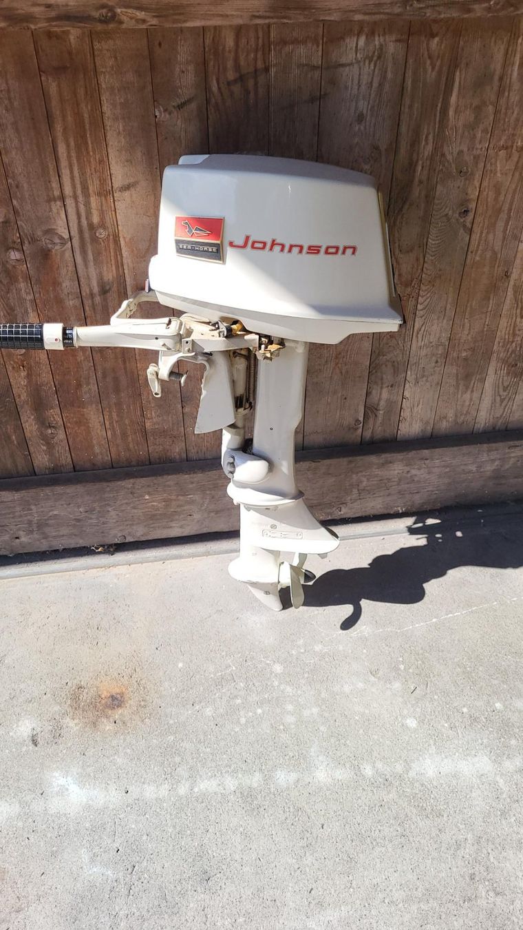 Motori: Vintage Aussenbordmotor Johnson 51/2 PS – Usato da Bürglen / OW venduto da Guggy740 1