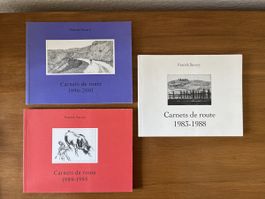 Patrick Savary Carnets de route 1983-2001 lot 3 livres
