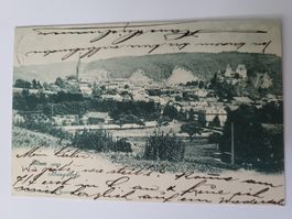 Alte Ansichtskarte Burgdorf gelaufen im Jahr 1902 Box1