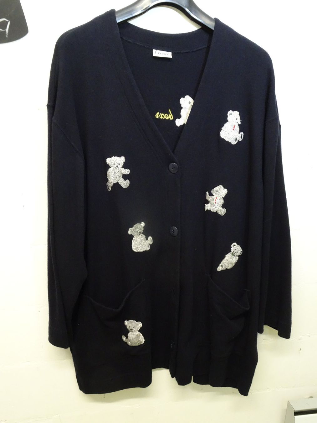 Giacche: Jacke mit Bärchen- Motiv, dunkelblau – Nuovo (secondo la descrizione) da Grüt (Gossau ZH) venduto da spitzig 9