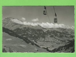 Adelboden, die Luftseilbahn n. Engstlialp