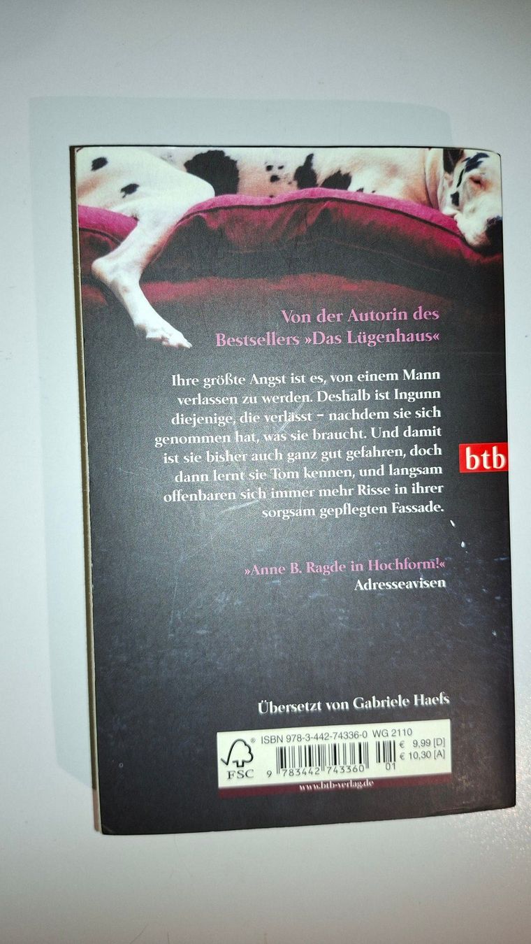 Livres: Anne B. Ragde: Die Liebesangst – D'occasion à Dietikon par Buchantiqdietikon 1