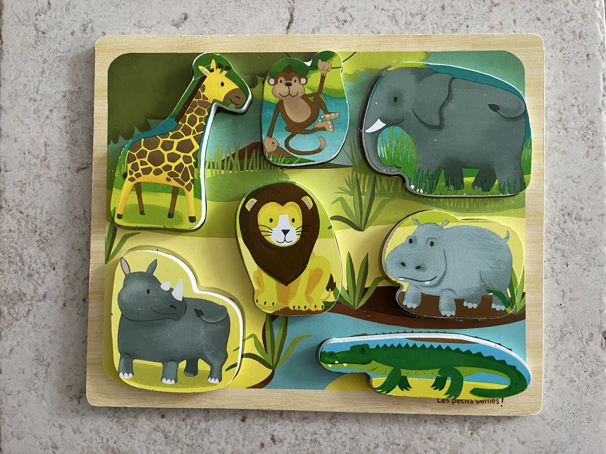 Puzzle: Sechs gebrauchte Holz Puzzles  – Usato da Wettingen venduto da epe_9vbf 2