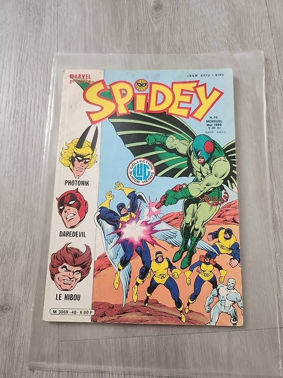 Fumetti: Bande dessiné marvel présente spidey numéro 40 – Usato da Romont FR venduto da Alejandro111