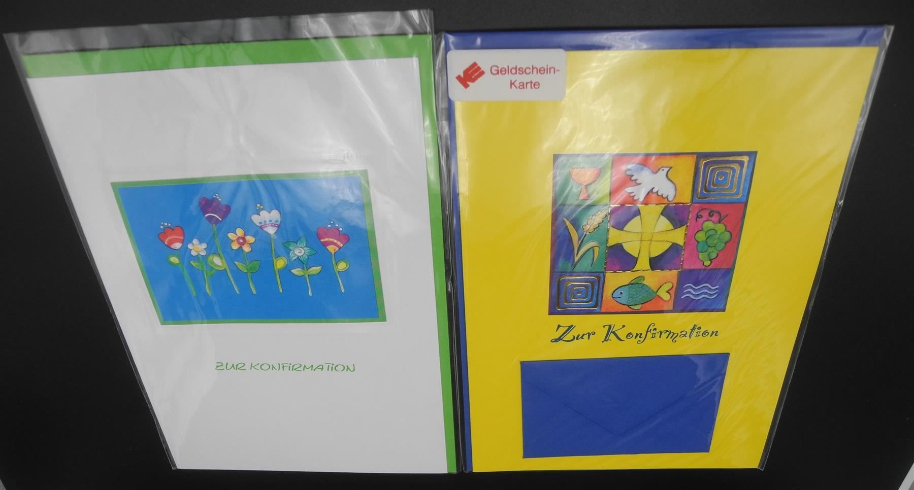 Cartoline: 4 Konfirmationskarten, Nr. 317 – Nuovo e nell'imballaggio originale da Kottwil venduto da Crazyrolf 2