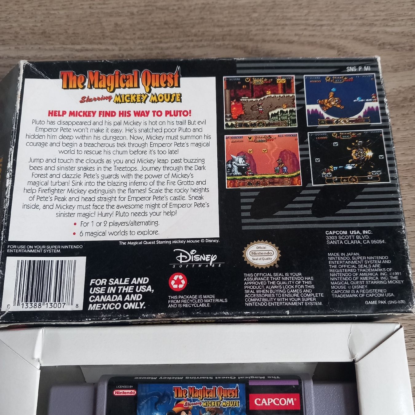 Nintendo Jeux: the magical quest jeu super nintendo – D'occasion à Chavannes-de-Bogis par senator635 1