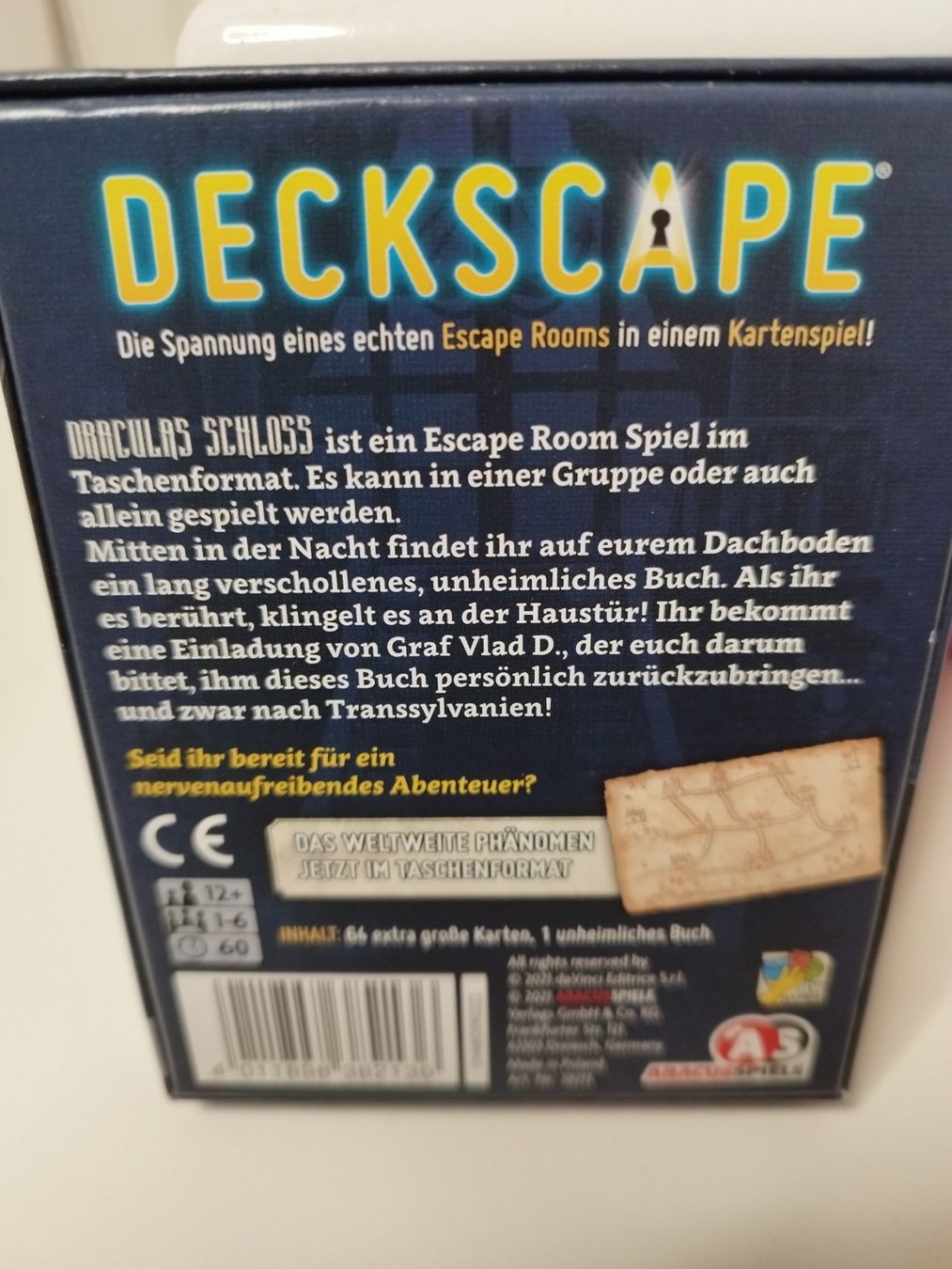 Giochi: Deckscape Dracluas Schloss Taschenformat – Usato da Buchs AG venduto da Rohrsascha 1