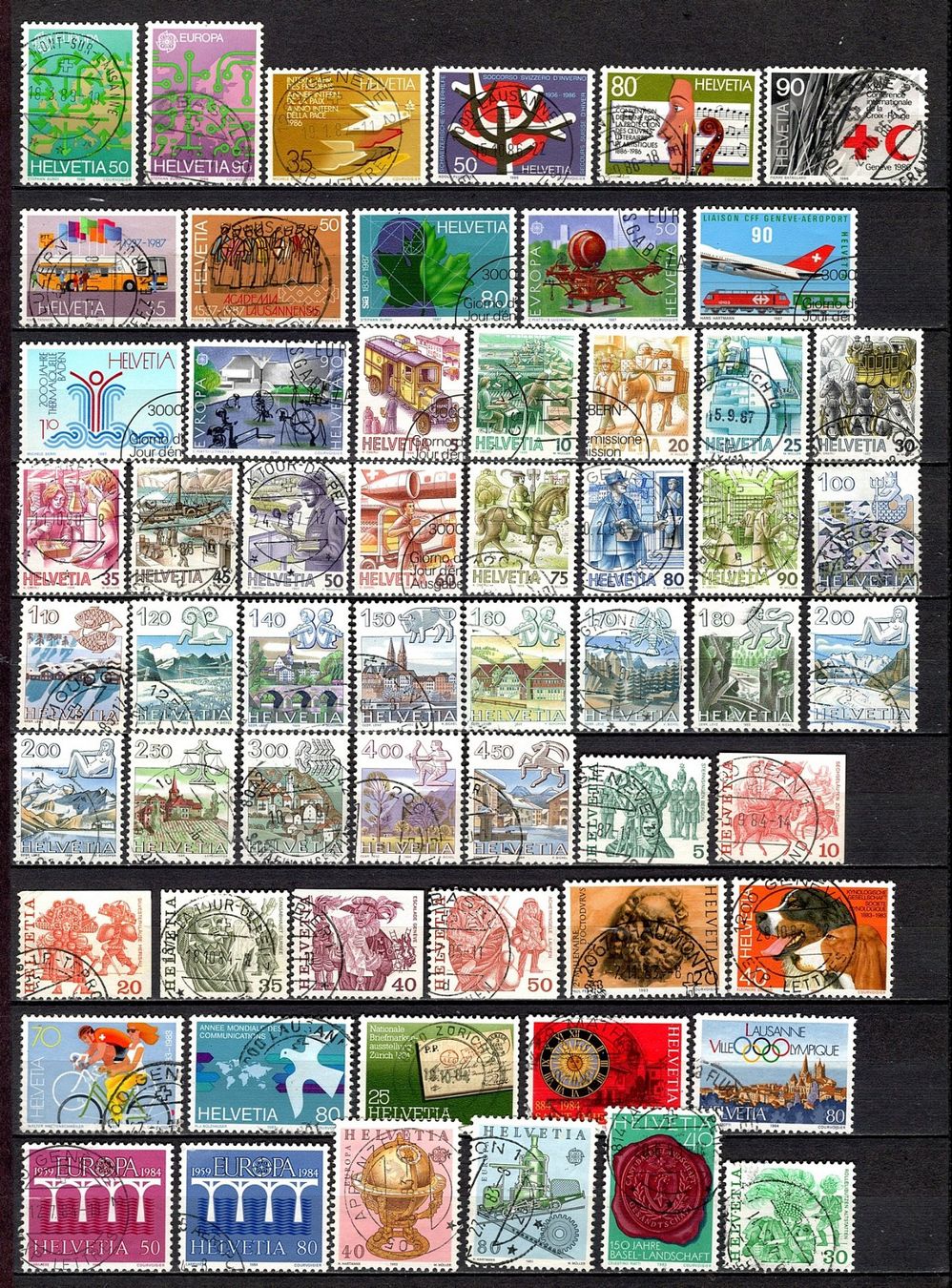 Tous les timbres: Sammlung Schweiz (786) – D'occasion à Burgdorf par blinky01 4