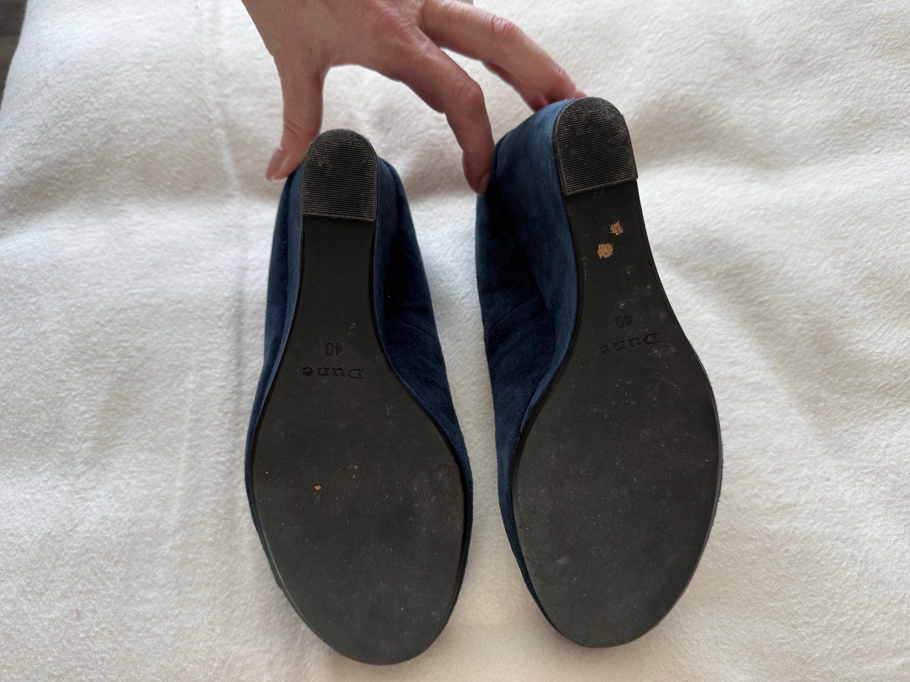 Dune London Scarpe da donna: Dune Keilabsatzschuhe dunkle Blaues – Usato da Spreitenbach venduto da BritToSwiss 3