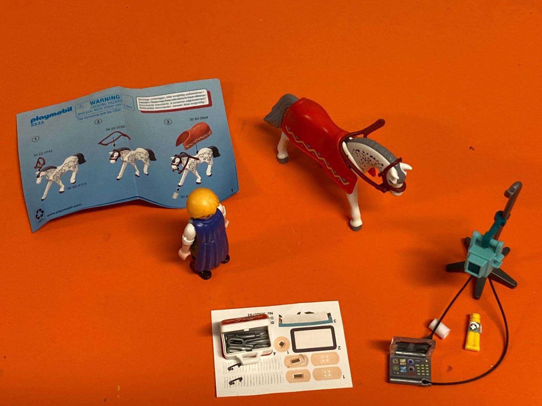 Playmobil Giocattoli: Playmobil 5533 Röntgentierarzt – Usato da Reinach BL venduto da Loma8 3