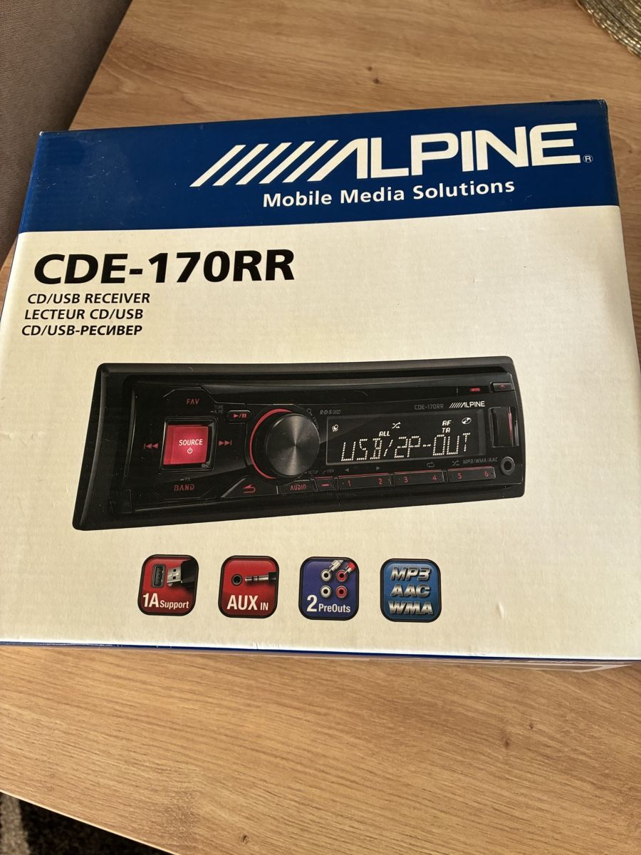 Alpine Radios: Autoradio CDE - 170RR – Neuf avec emballage d'origine à Unterengstringen par Cipsi
