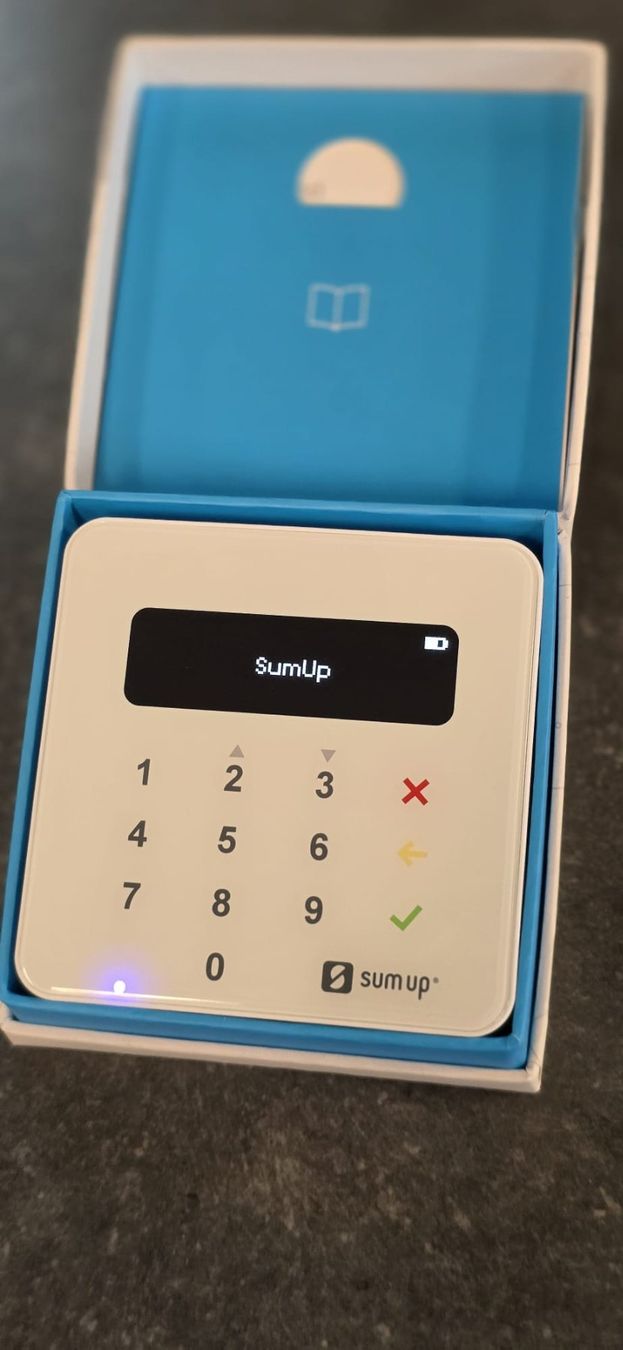 Sumup Registratore di cassa: SumUp Air Zahlungsterminal – Usato da Samstagern venduto da gilido01