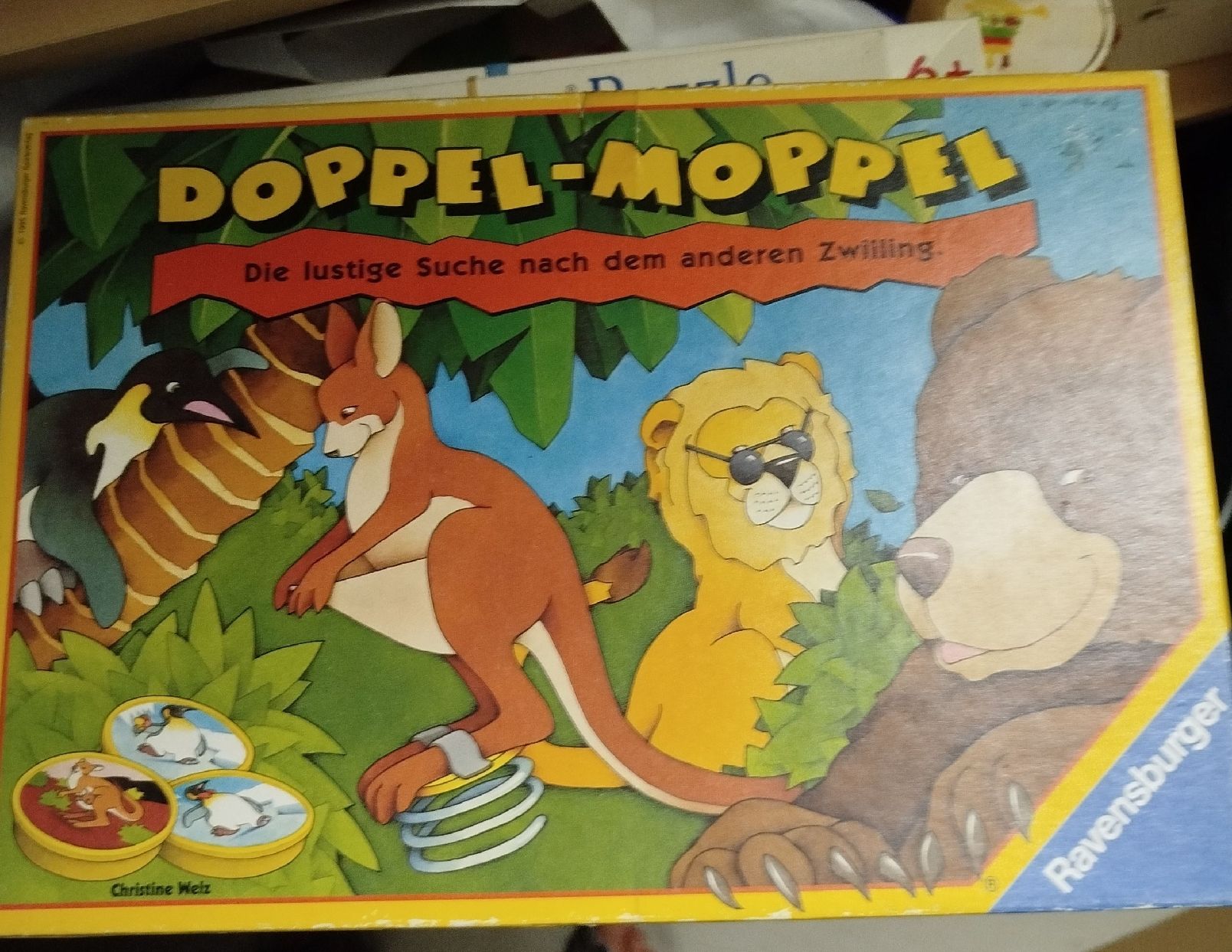Giochi: Ravensburger Doppel-Moppel Brettspiel 1995 – Usato da Meiringen venduto da apl76 1