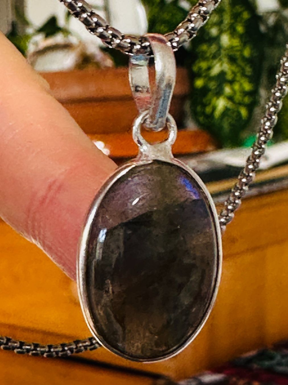 Ketten: Labradorite Gemstone Handmade Jewelry necklace – Neu und originalverpackt aus Genève von AGBERG 4