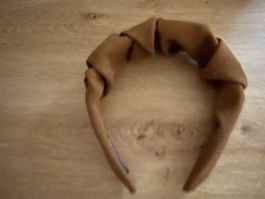 Haarreif braun Handmade