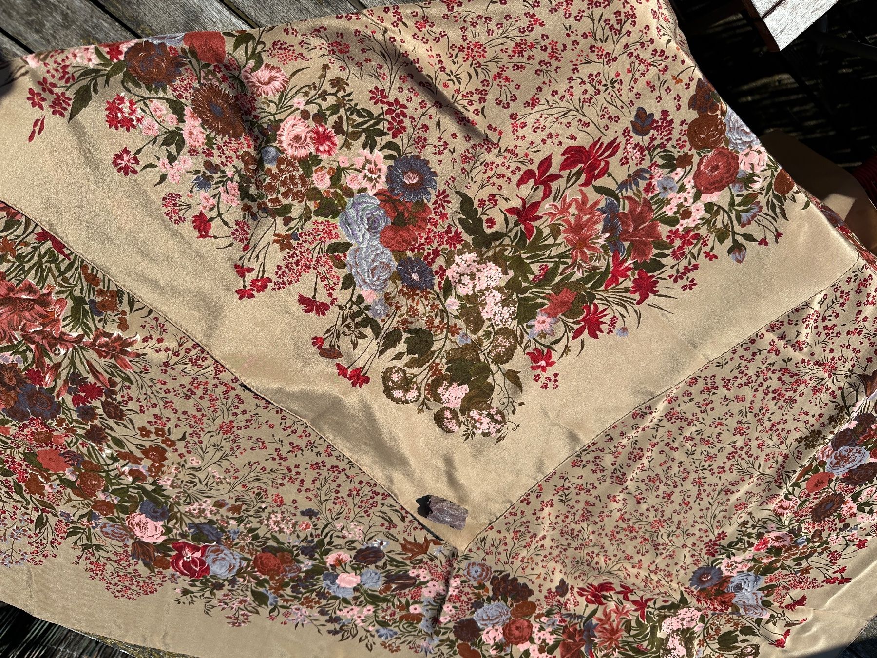 Foulard & Sciarpe: Seidenfoulard Seidenschal quadratisch – Usato da Zürich venduto da atlantis77 6