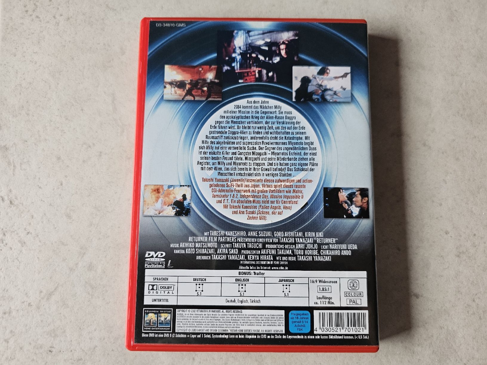 Tutti i DVDs: Returner  -  Kampf um die Zukunft – Usato da Schneisingen venduto da backstore24 1