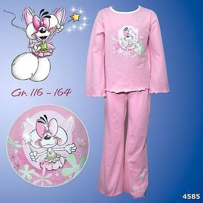 Diddl - Diddlina Pyjama Feen-Serie Grösse 128 NEU/OVP