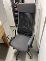 IKEA JÄRVFJÄLLET Bürostuhl grau Netzrücken guter Zustand