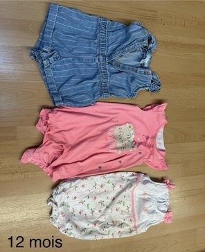 Lotti & Set di vestiti: Vêtements fille 12 mois – Usato da Veyras venduto da lolotte6971