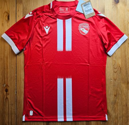 FC Thun Trikot Macron NEU Grösse S FCT Fussball