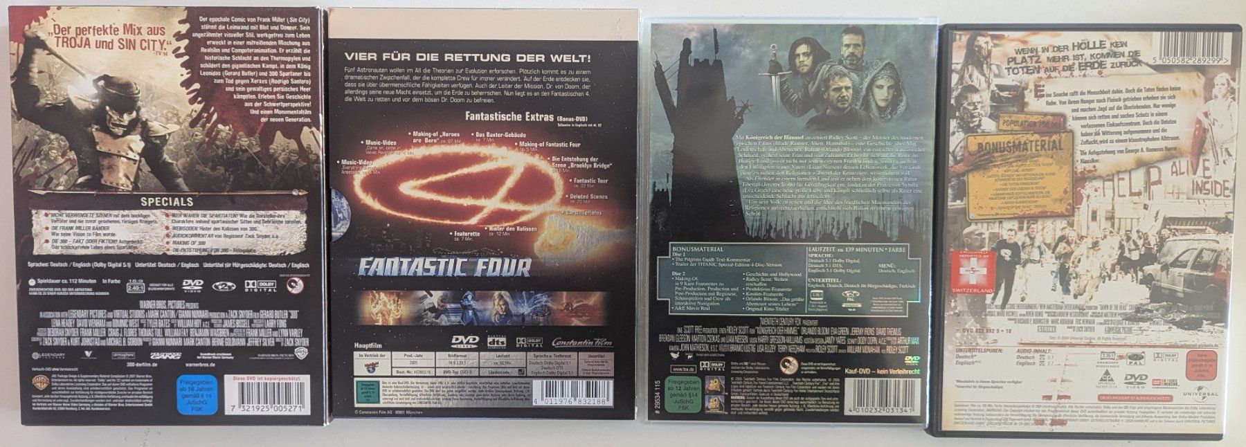 Tutti i DVDs: DVD Sammlung "Spezial Editionen" – Usato da Knonau venduto da ste_ty6s 3