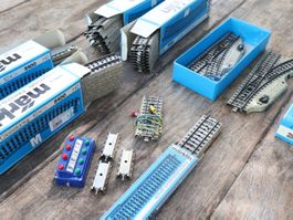 Märklin Elektro Weichen & Schienen Set - 5117/5100H0 OVP