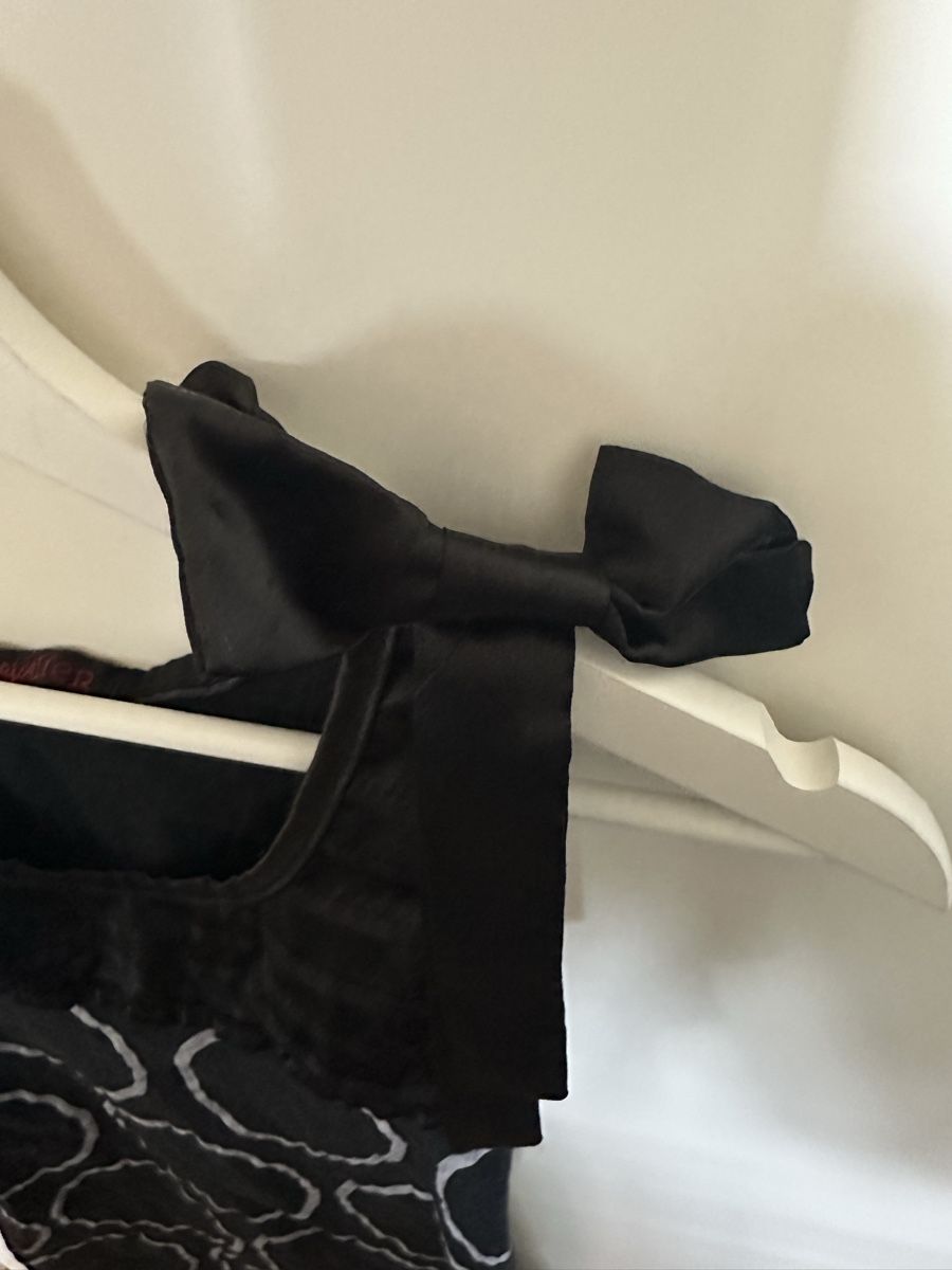 Vestiti: Schwarzes Sommerkleid mit Schleife Grösse M Cavalier – Usato da Reinach BL venduto da Alles_muss_weg00 4