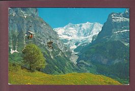 GRINDELWALD - Firstbahn - Fiescherhörner - 1970