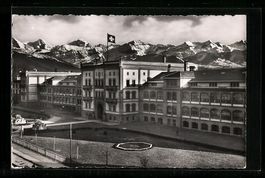 Thun, Blick auf die Kaserne, im Hintergr