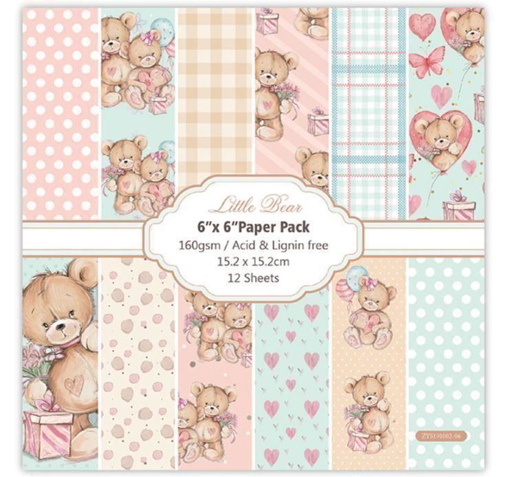 Papiere: Designpapier 12 Blatt Bären NEU – Neu und originalverpackt aus Effretikon von wenuss 1