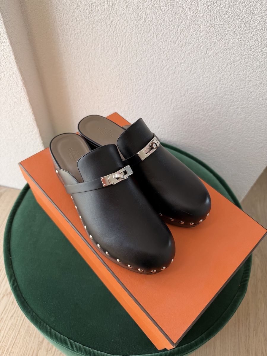 Hermès Chaussures femmes: Hermès Carlotta Black 39 – D'occasion à Schindellegi par SeaAndAir 9