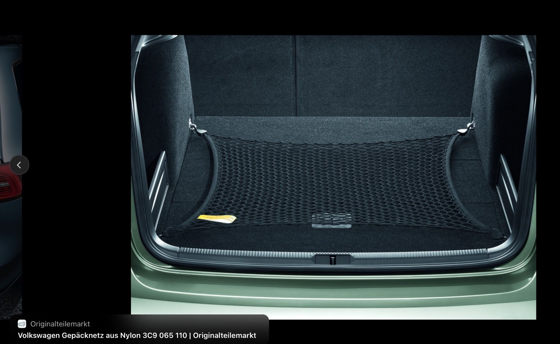 Volkswagen Accessori per altri veicoli: Original VW Gepäcknetz 3C9 065 110 Passat Variant – Nuovo e nell'imballaggio originale da Oberkulm venduto da angela_05 6