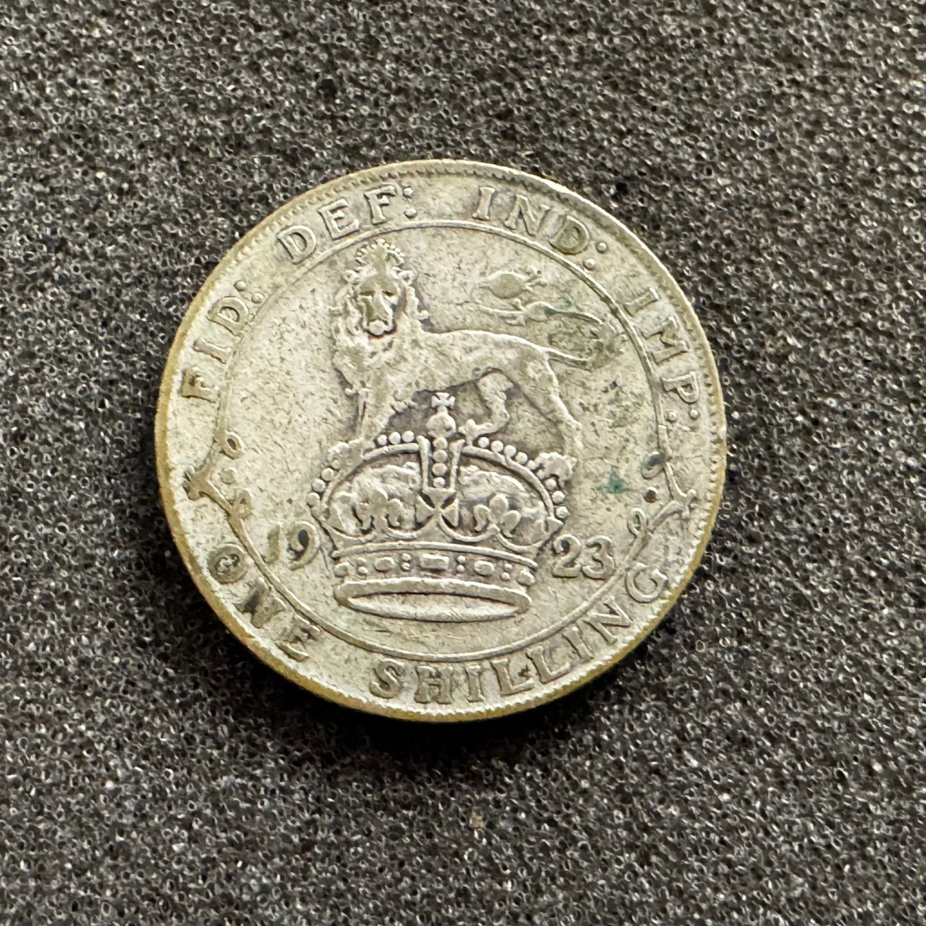 Tutti le monete: 1 Schilling Silber England 1923 – Usato da Reitnau venduto da tb-muenzen