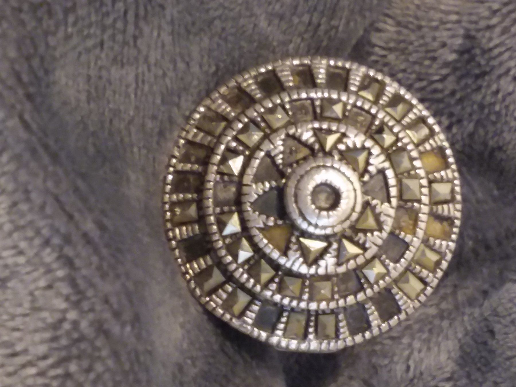 Ringe: Sterling Silber Markasiten Ring, Grösse 58 – Gebraucht aus Zürich von SciTec